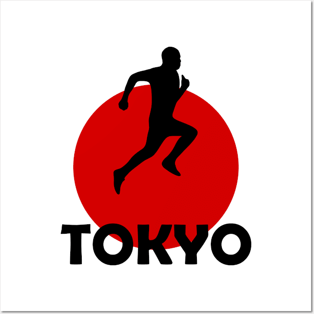 Tokyo Running Wall Art by ArtDesignDE